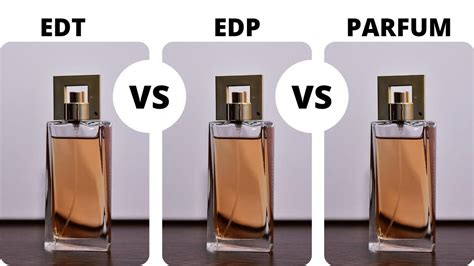 que diferencia hay entre perfume y eau de toilette